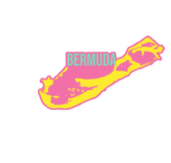 Bermuda Sticker vinyl sticker
